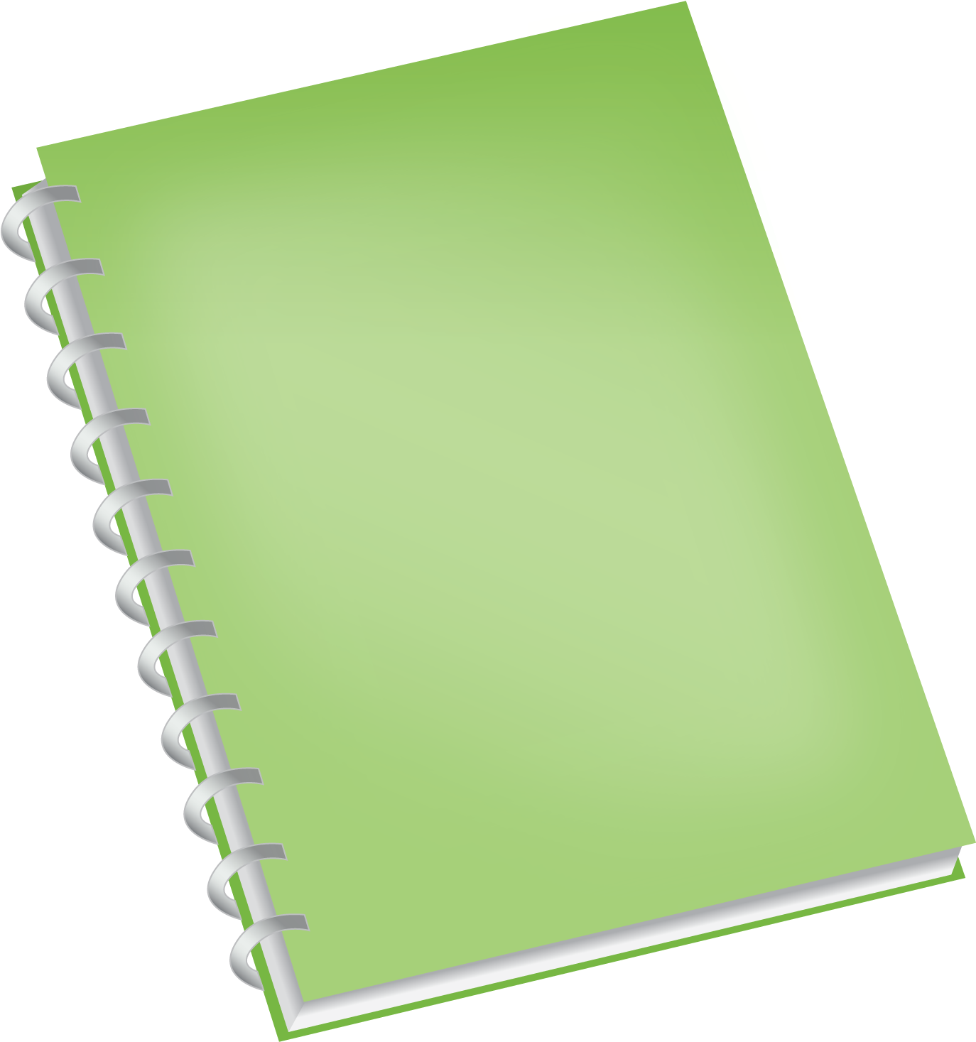 Notebook - Clip Art Notebook (1373x1486), Png Download