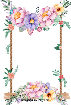 Hand-painted Flower Theme Signboard Image Download, - Personalized Ladies Gift, Floral Tote, Custom Tote (360x360), Png Download