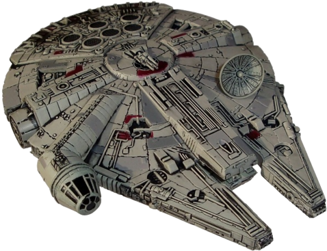 Millennium Falcon Star Wars Transparent Images - Star Wars X-wing: Millennium Falcon Expansion Pack (479x374), Png Download