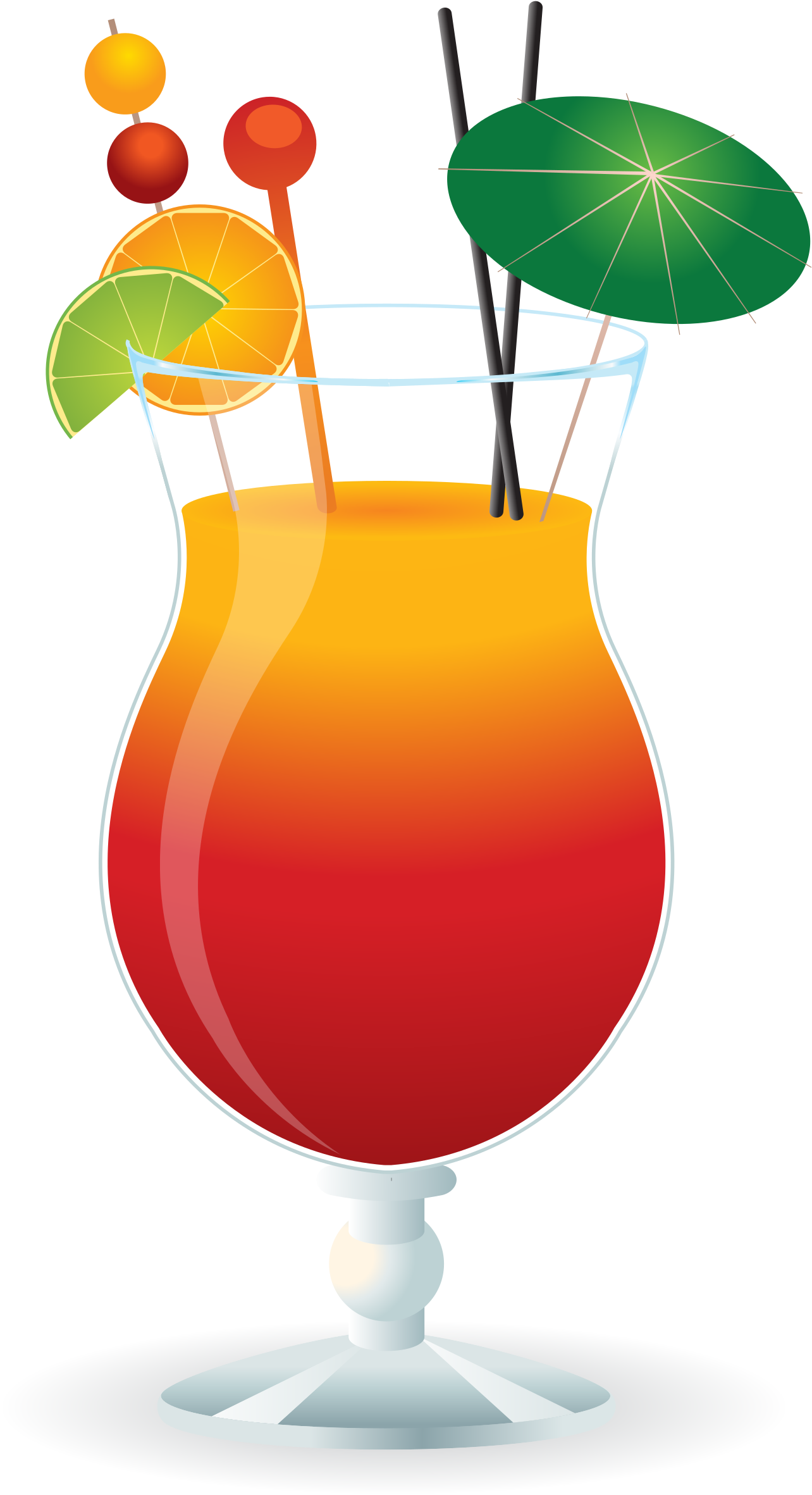 Graphic Freeuse Cocktail Drawing Fancy Drink - Draw A Cocktail Glass (1321x2400), Png Download