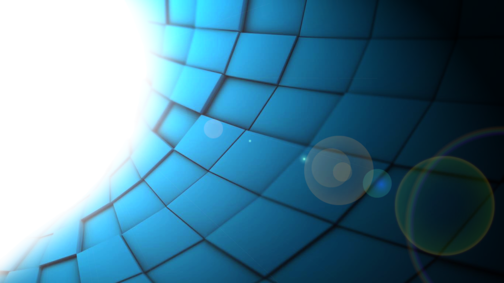 Light Flare Square Pattern Backdrop - Architecture (1000x562), Png Download