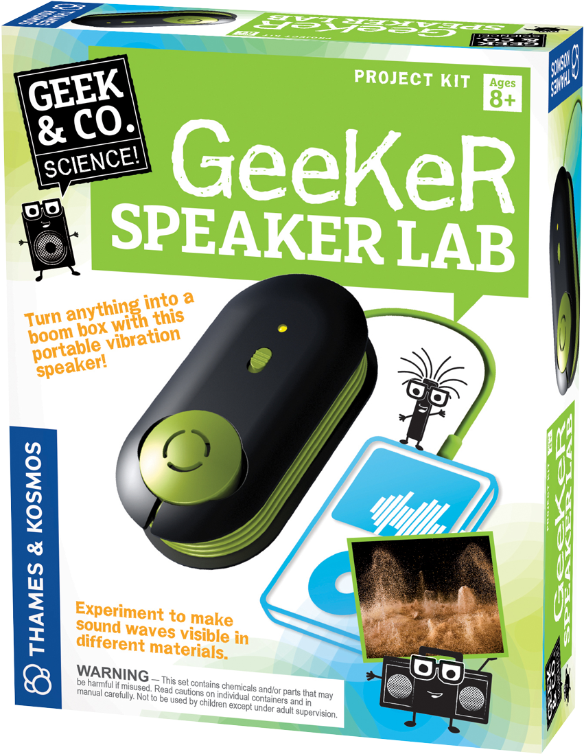 Thames & Kosmos Geeker Speaker Lab (1000x1135), Png Download