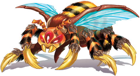 Giant Bee - Illustration (522x330), Png Download