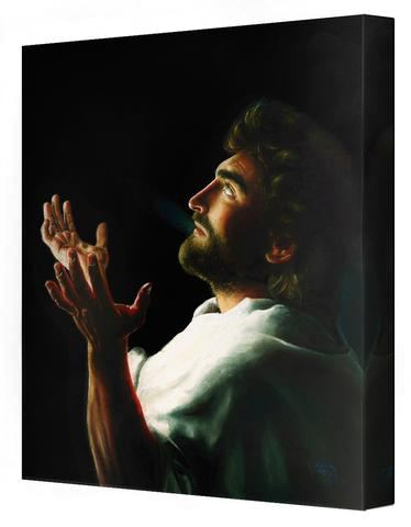 Father Forgive Them, Canvas Print By Akiane Kramarik - Father Forgive Them Akiane Kramarik (374x480), Png Download