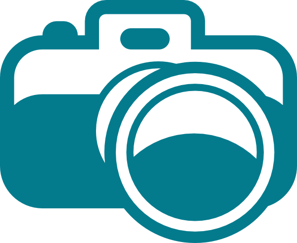 Blue Camera Icon Svg Clip Arts 600 X 491 Px (600x491), Png Download