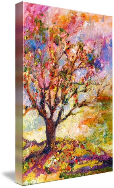 Grandmas - Gallery-wrapped Canvas Art Print 11 X 16 Entitled Abstract (397x650), Png Download
