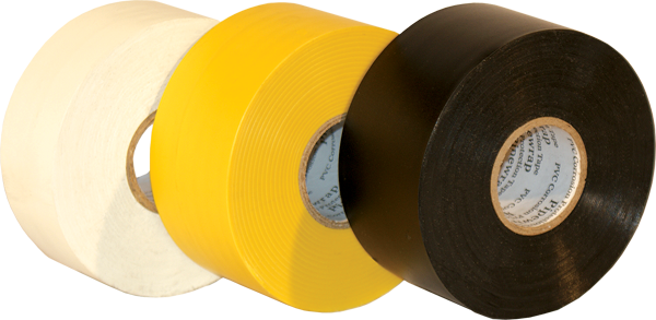 Polyvinyl Chloride Pipe Wrap Tape - Things Made From Polyvinyl Chloride (600x293), Png Download
