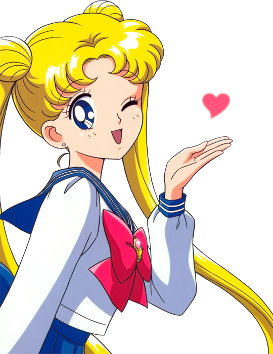 Usagi Tsukino "sailor Moon" - Sailor Moon E Milord (540x701), Png Download