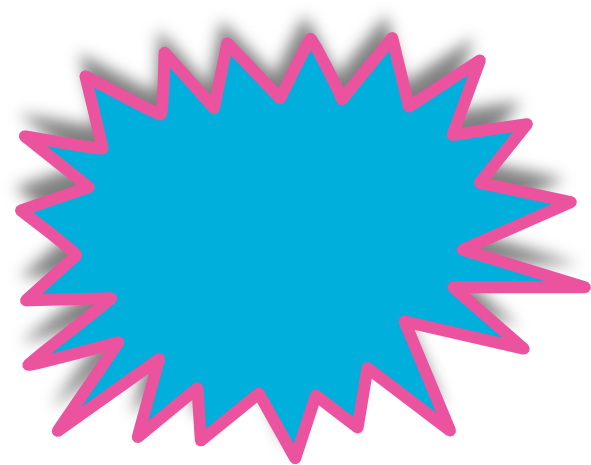 Starburst Clip Art - Star Burst Clipart (600x468), Png Download