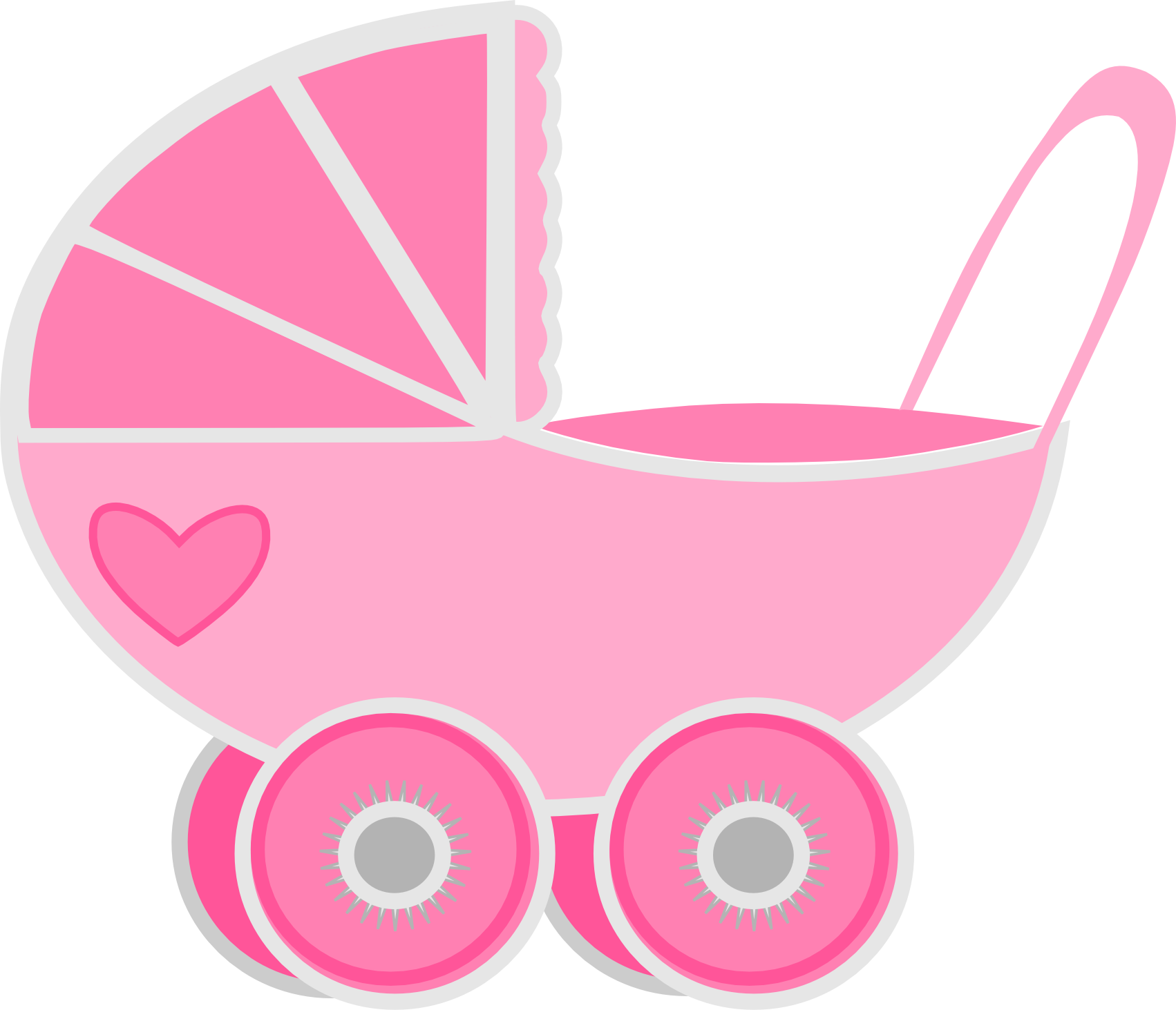 Mixed Clip Art Scrapbooking And Free Background - Baby Girl Clipart No Background (1702x1463), Png Download