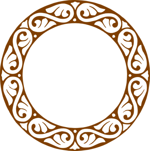 Free Png Circle Frame Png Images Transparent - Letter K Monogram Png (480x482), Png Download
