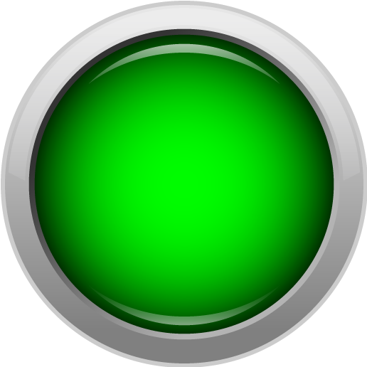 Free Icons Png - Green Button Icon Png (516x516), Png Download