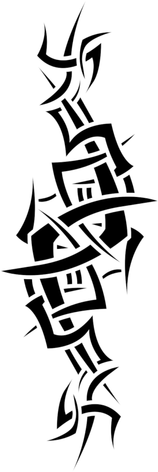 Arm Tattoo Png Hd - Tattoo Png Hd (366x1024), Png Download