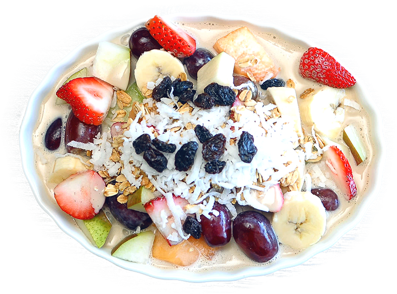 Delicious Food - Nombres De Ensaladas De Fruta Con Helado (800x593), Png Download