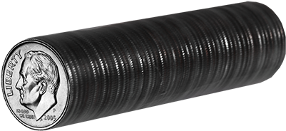 Bcw Coin Tubes Dime Box Of 200 (400x400), Png Download