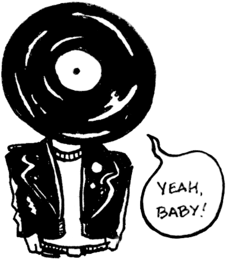 Png Library Library Vinyl Drawing At Getdrawings - Vinyl Drawing (500x549), Png Download