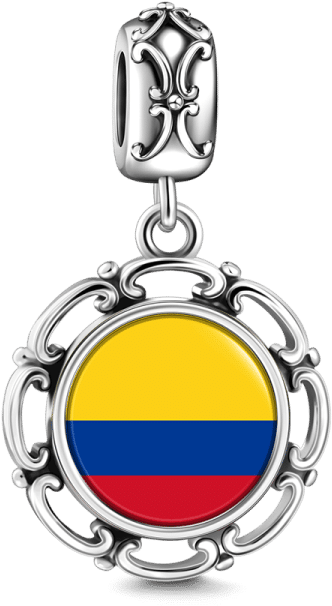 Charms Soufeel Round Shaped Dangle Personalized (750x750), Png Download