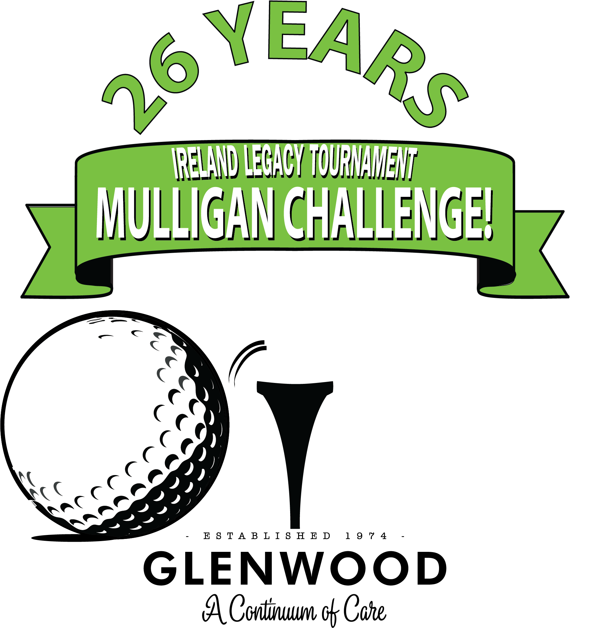Ilt Mulligan Challenge W Motion Lines Green - False Golf Ball Wall Decal Vinyl Sticker Home Interior (2048x2280), Png Download