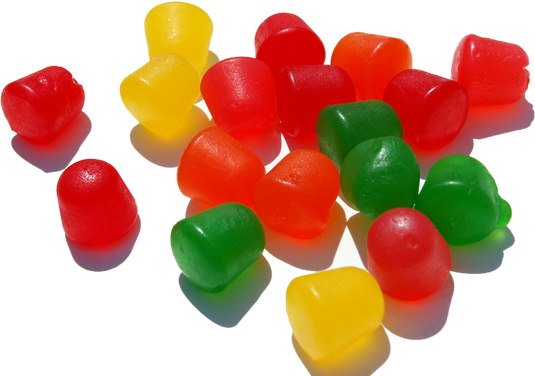 Gum Png Free Download - Vitamin Gummies Png (860x572), Png Download