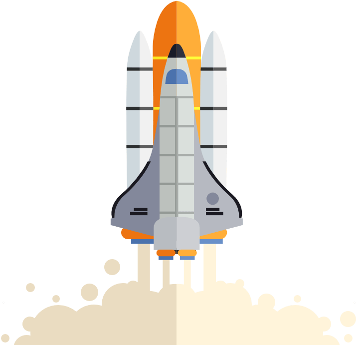 Rocket Space Shuttle - Rocket (800x800), Png Download