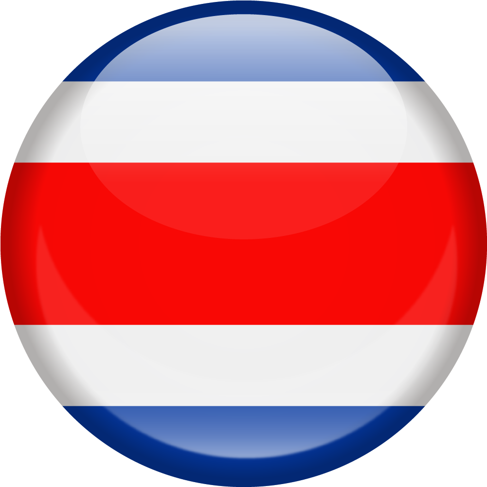 Costa Rica - Bandera De Costa Rica Circulo Png (1200x1200), Png Download