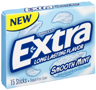 Wrigley's Extra Smooth Mint Gum (400x400), Png Download