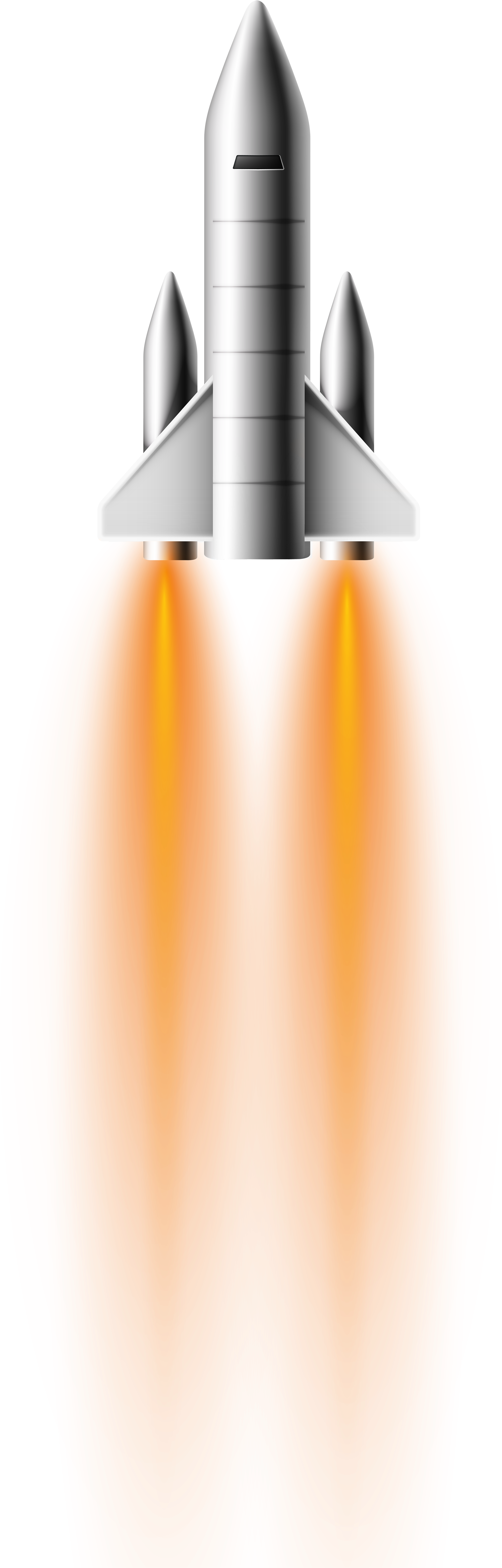 Space Shuttle Transparent (2689x8000), Png Download