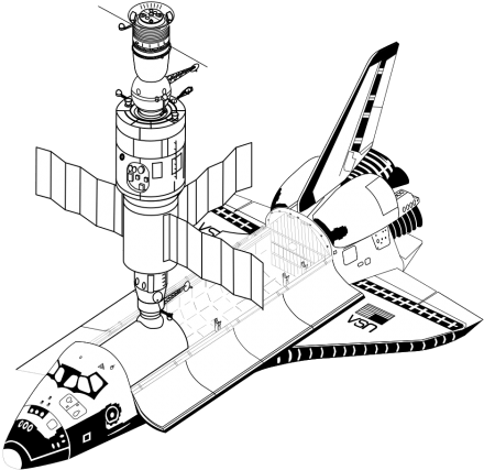 Free Png Space Shuttle Clipart Png Images Transparent - Soyuz Spacecraft Transparent Background (480x480), Png Download