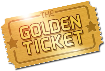 Ticket Sex Island - Golden Ticket (764x440), Png Download