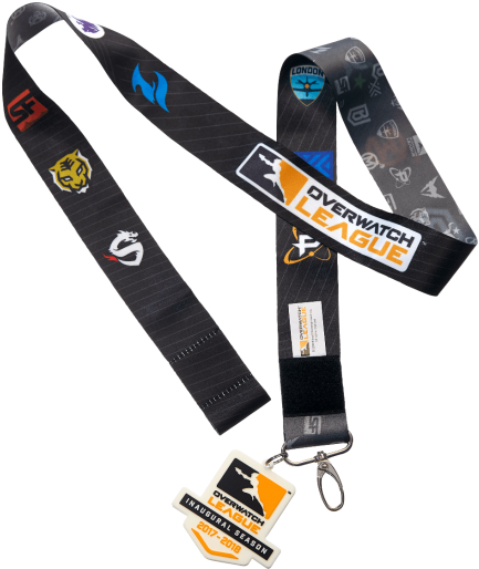 Overwatch League Team Pin Trading Lanyard - Overwatch League (550x550), Png Download