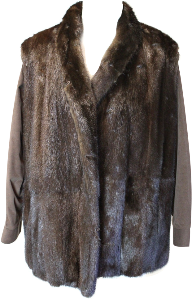 Fur Coat Burned Png Image - Fur Clothing (677x1024), Png Download