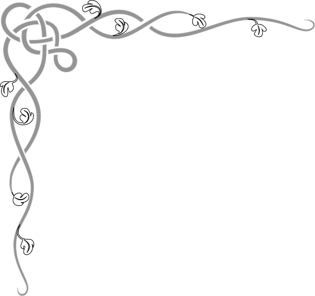 Corner, Leaves, Flower, Design, Decorative, Border - White Corner Design Transparent (640x602), Png Download
