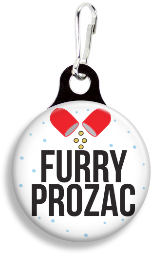 Fetch Life Pet Outfitters Dog & Cat Collar Clips - Promotional Zoogee 1-1/8 Round Metal Zipper Pull Tag (353x530), Png Download