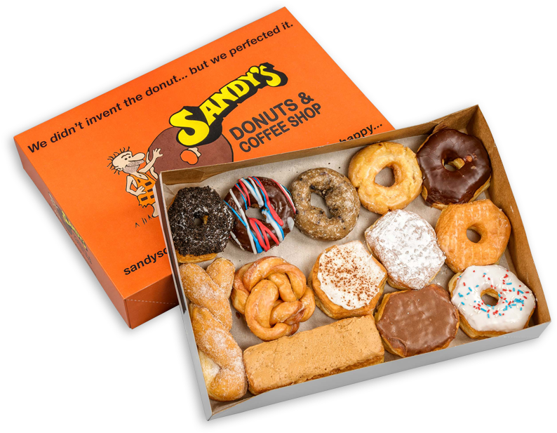 Sandy's Donuts (800x625), Png Download