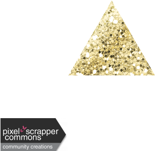 Download Amity Gold Glitter Bunting Banner Digital Scrapbooking Full Size Png Image Pngkit