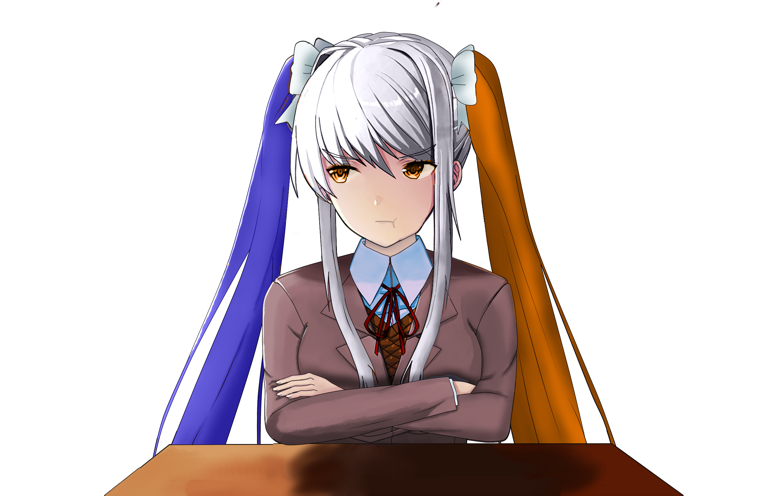 [oc] Tide Pod Monika - Clorox Chan Tide Pod Chan (2560x1700), Png Download