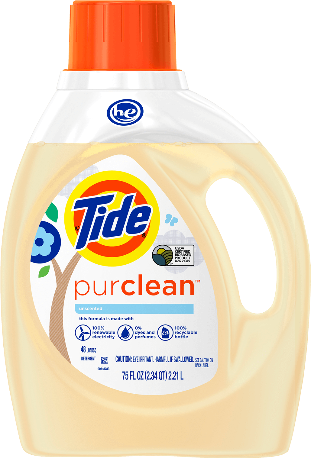 Tide Purclean - Tide Purclean Honey Lavender (1600x1600), Png Download