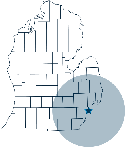 Trusted In Michigan - Diagram (438x517), Png Download
