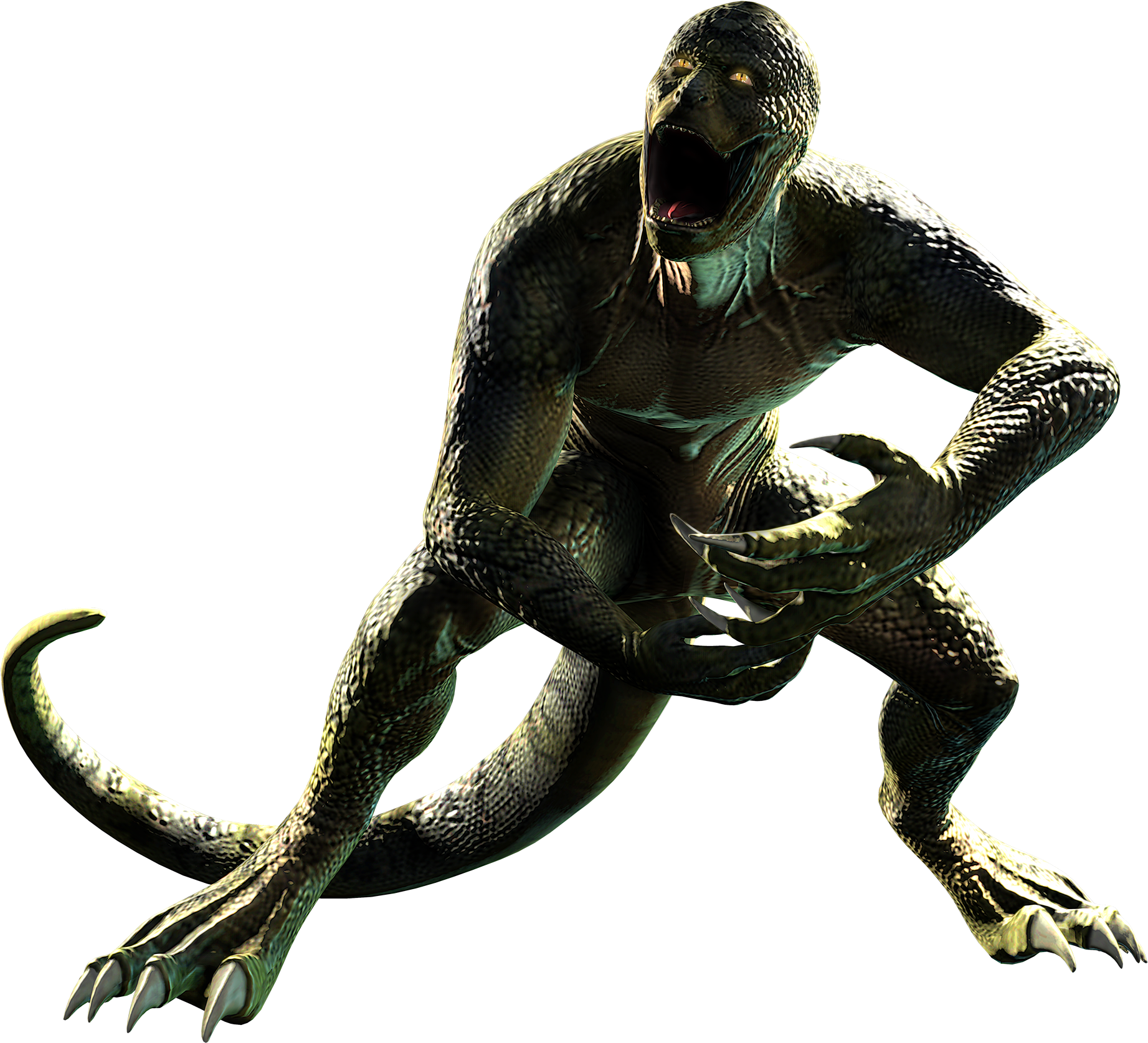 Asm Lizard Art Render 2 - Amazing Spider Man Lizard Png (2000x1705), Png Download