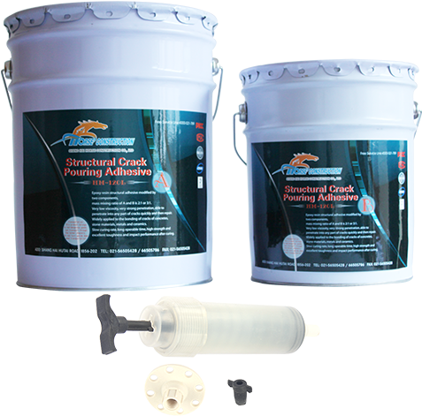 Hm-120l Crack Injection Adhesive Is Epoxy Used For - Construction (500x500), Png Download