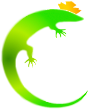 Crown Lizard 2 - Lizard (367x367), Png Download