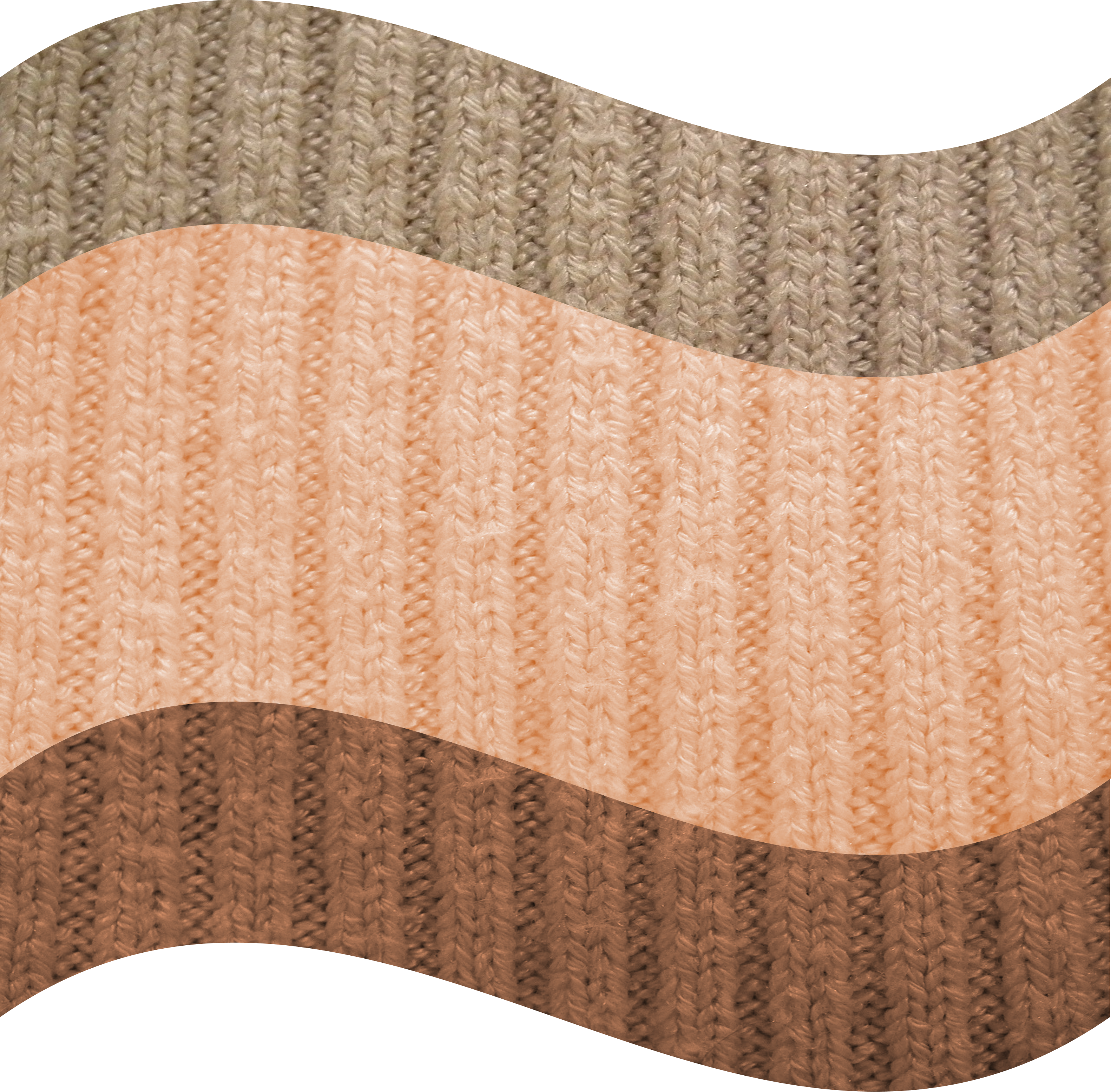 Fabric Wool Texture Textile Knit - Unique Necklaces Pendant, Light Orange Fashion Necklace, (3000x2948), Png Download