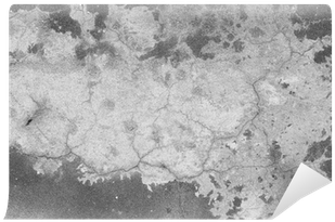 Old Concrete Wall With Cracks - Wall (400x400), Png Download