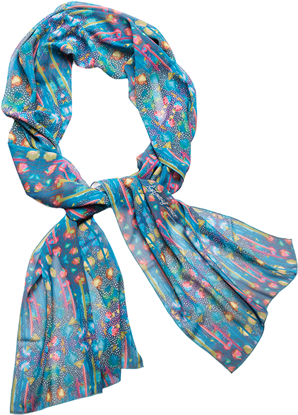 The New 2015 Scarves Collection Has Been Inspired By - Scarf (530x600), Png Download