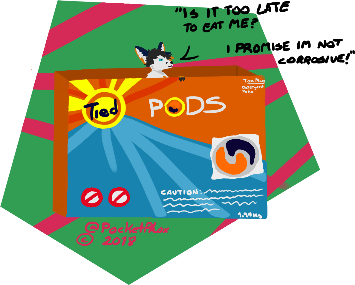 Tide Fox - Tide (1302x1122), Png Download