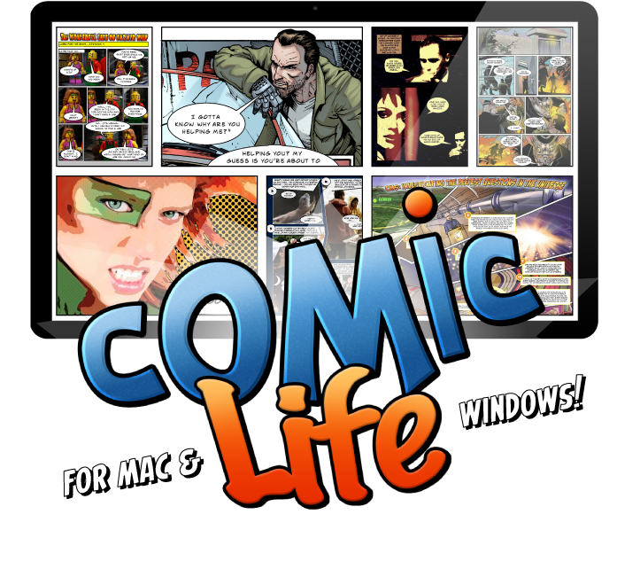 Drawn Comic Life - Comic Life (703x644), Png Download