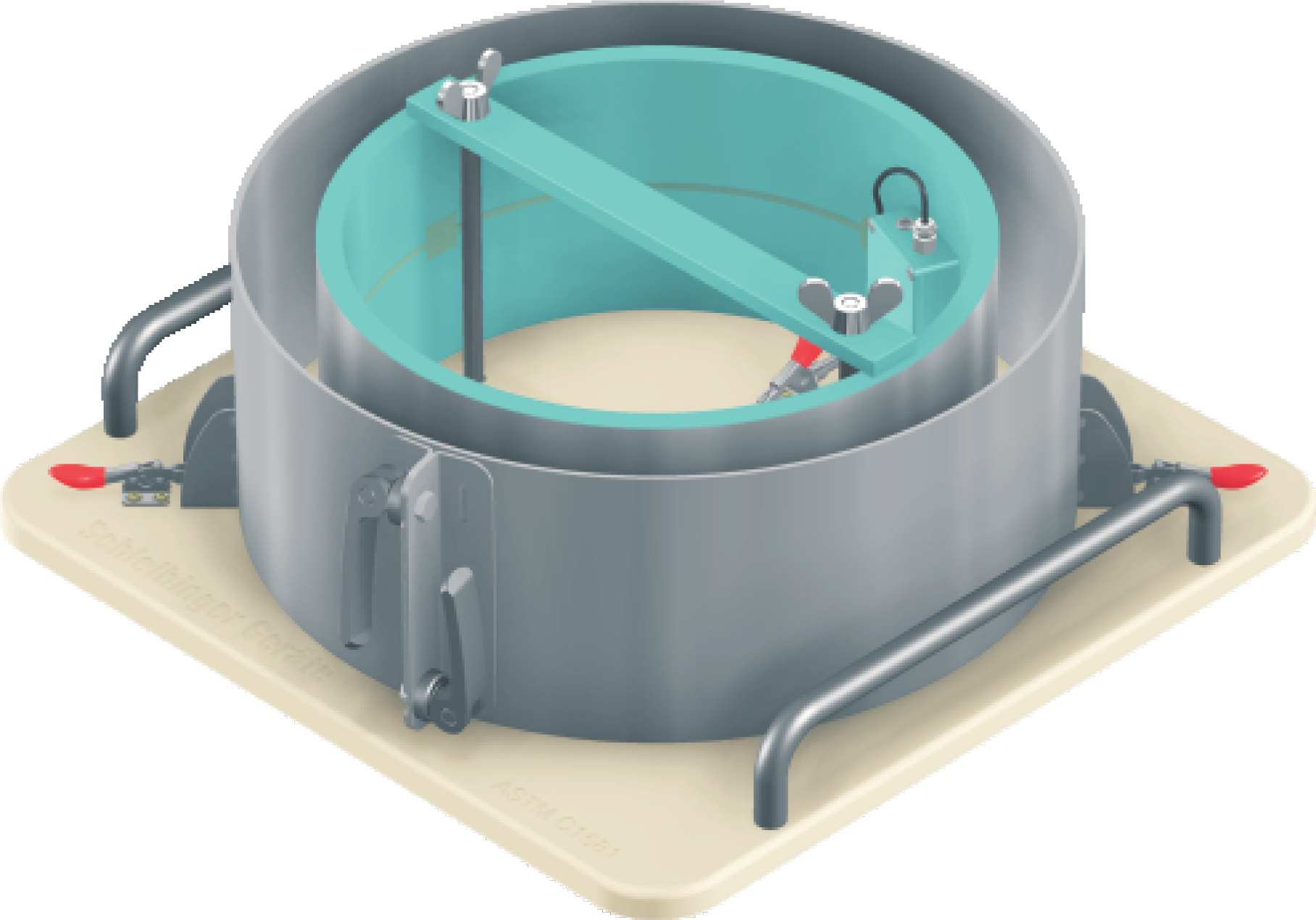 This Test Method Covers The Laboratory Determination - Ring Shrinkage System Concrete (1816x1270), Png Download