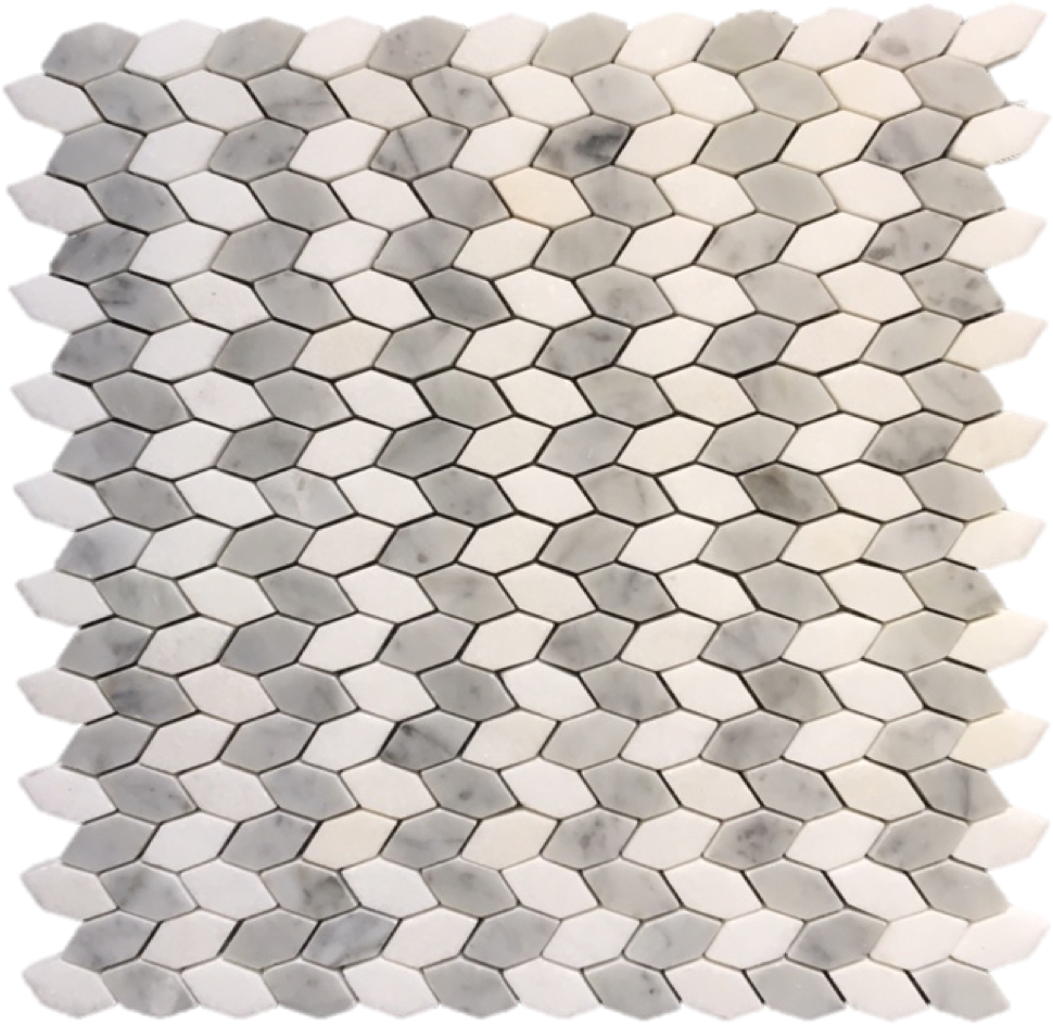 Marble Mosaic Mosaics Hearingbone Basketweave, Jerusalem - Jerusalem Heights (975x956), Png Download