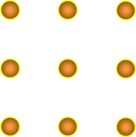 Your Task Is To Draw Four Straight Lines Through The - Circle (464x470), Png Download