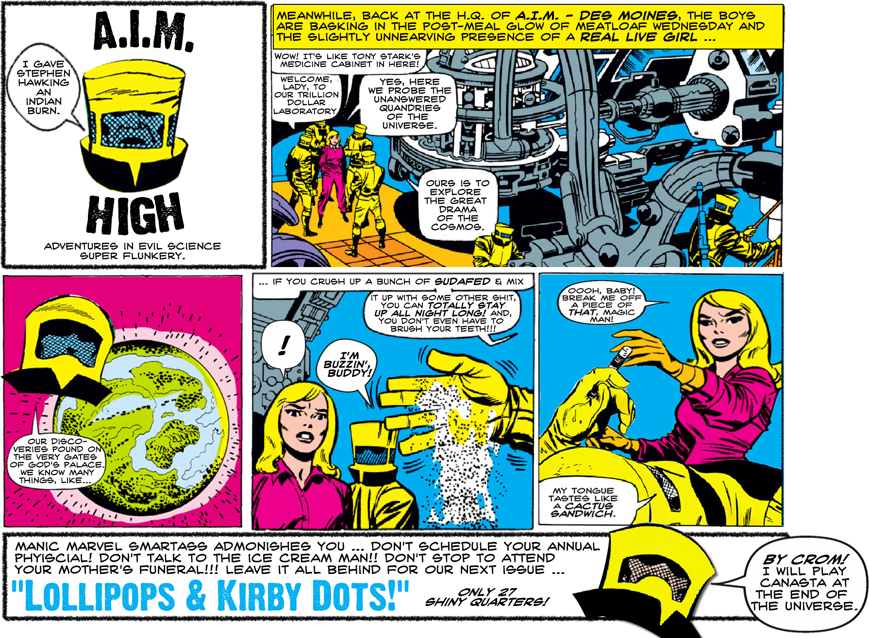For A Version Super Embiggened For Your Reading Pleasure, - Aim Marvel (1813x1338), Png Download